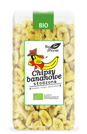 Chips de banane sucrée bio 350 g